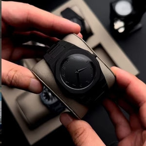 Arabic Black Aura Watch - Premium Limited Edition Timepiece