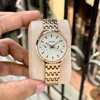 Fossil ES3713 Rose Gold Premium Collection ✨❤️