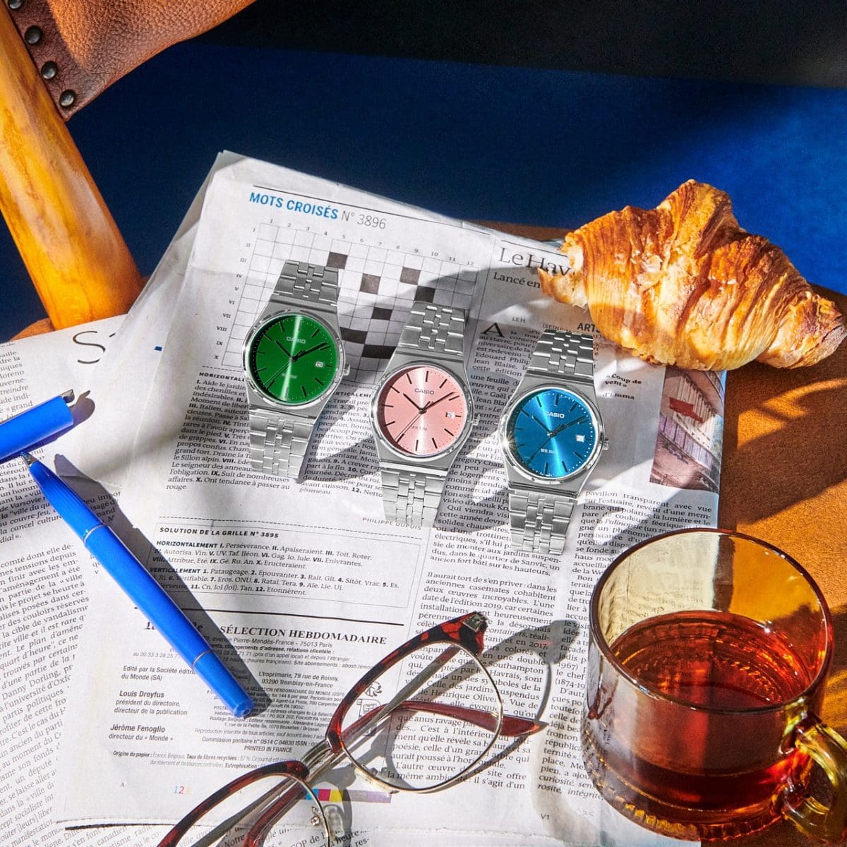 CASIO ANALOG MTP SILVER