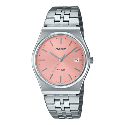 CASIO ANALOG MTP SILVER