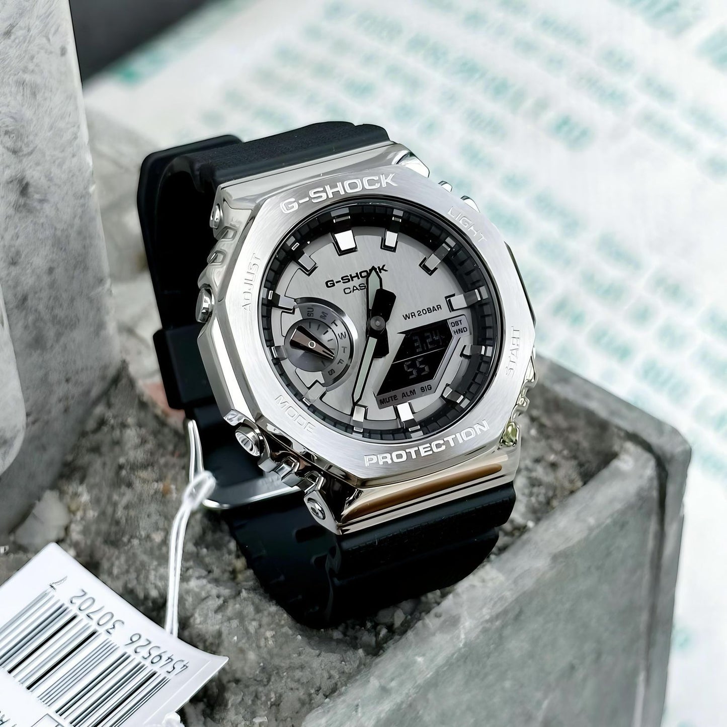 GM 2100 SILVER-BLACK Metal Body
