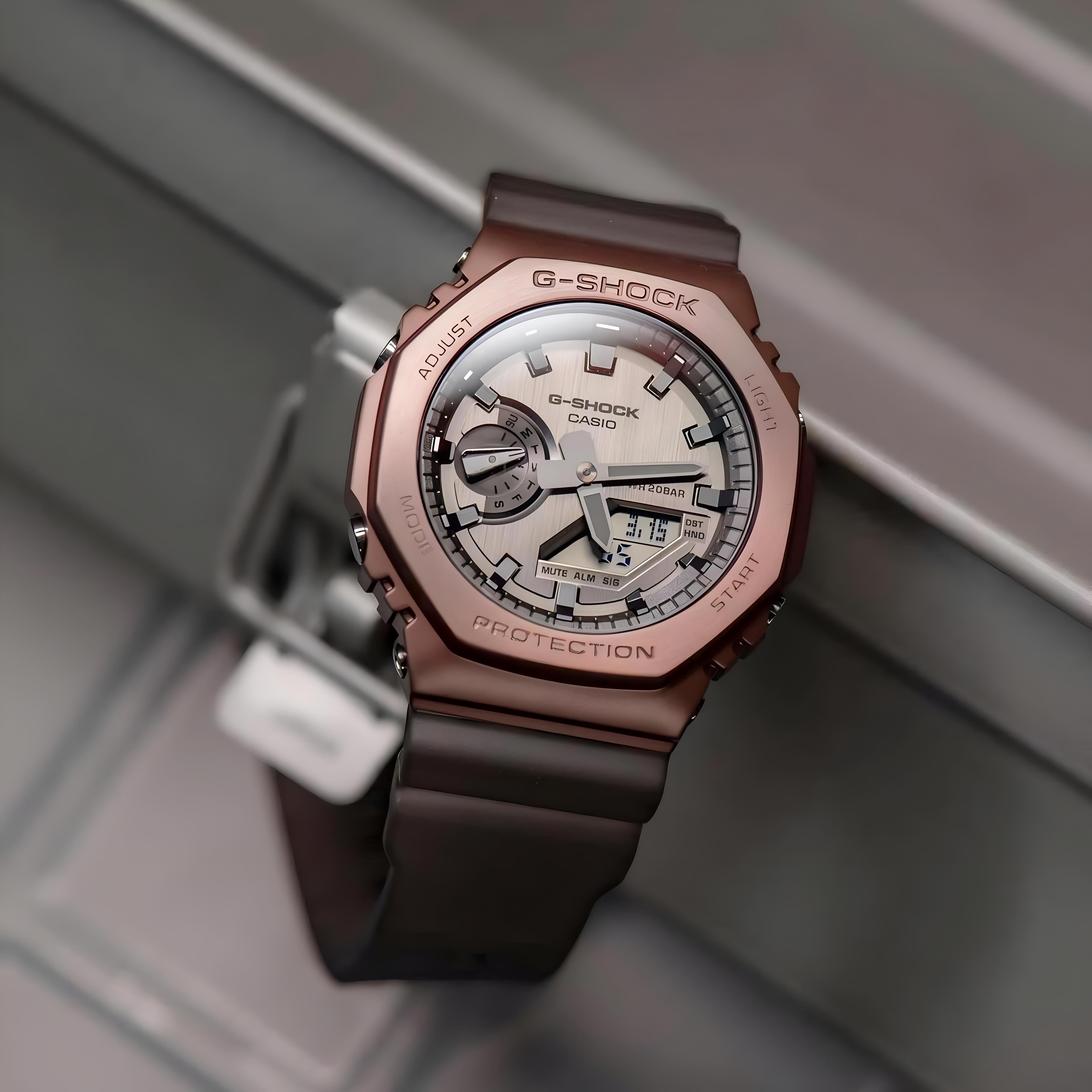 G-SHOCK GM-2100 Brown Metal Body – VT Collection